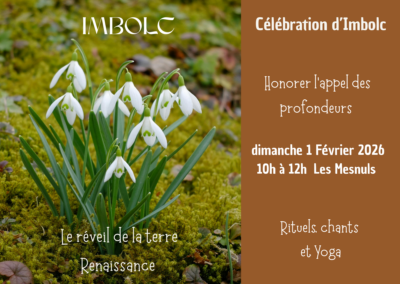 Célébration Imbolc – février 2026